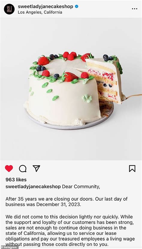 Sweet Lady Jane Bakery In Los Angeles Backed With 2m By Mary Kate