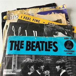 The Beatles Collection Of 6 Original 1960s Dutch Singles With Picture