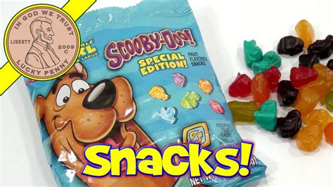 scooby doo special edition fruit snacks soft and tasty youtube
