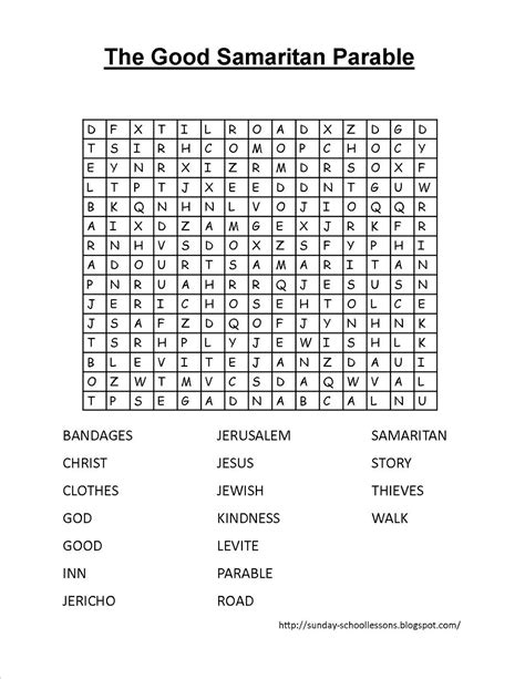 Play our daily crossword puzzles online for free! Free Printable Sunday School Crossword Puzzles | Free Printable