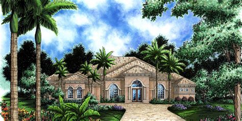 South Florida Designs Florida Style 1 Story Home Design South Florida