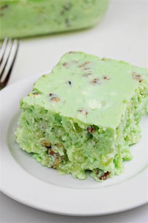 They make the perfect starter or side dish to accompany all the heavier dishes you just can't skip in a classic thanksgiving dinner, and will make. Grandma's Lime Green Jello Salad Recipe (with Cottage ...