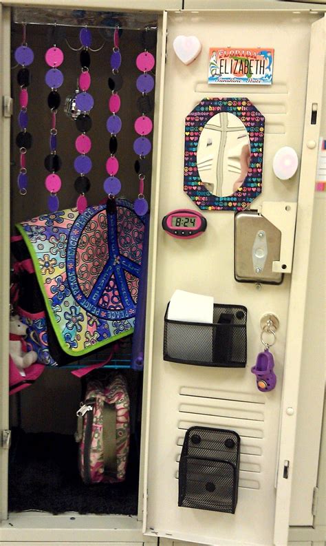 School Lockers Cute Locker Ideas Locker Decorations Diy