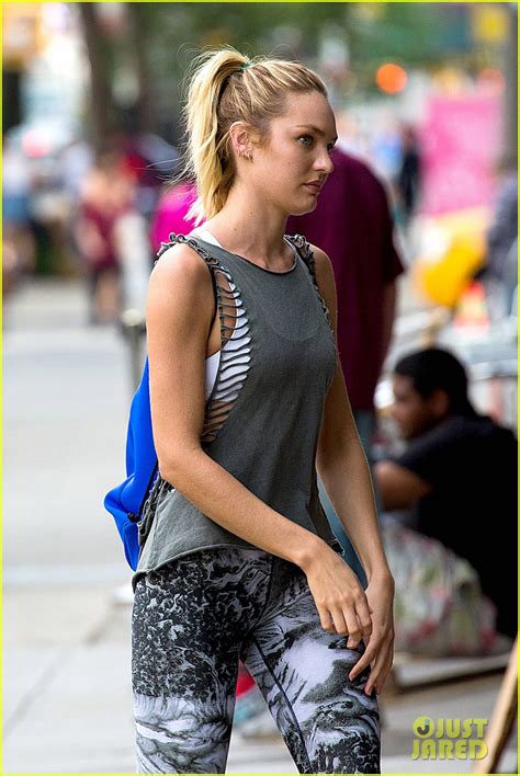 Candice Swanepoel Has The Most Chic Gym Outfit In Town Photo 3153555
