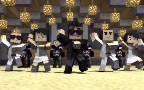 Video Minecraft Parody Of Psys Gangnam Style Telegraph