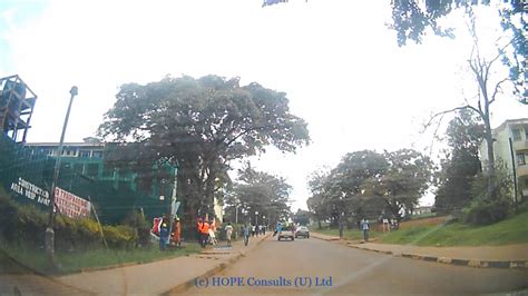 Campus Drive Eastern Gate To Makerere University Physics Department
