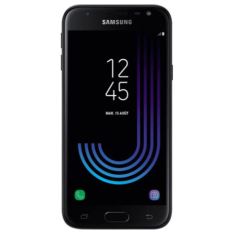 Samsung Galaxy J3 2017 Noir Sm J330fzknxef Achat Smartphone