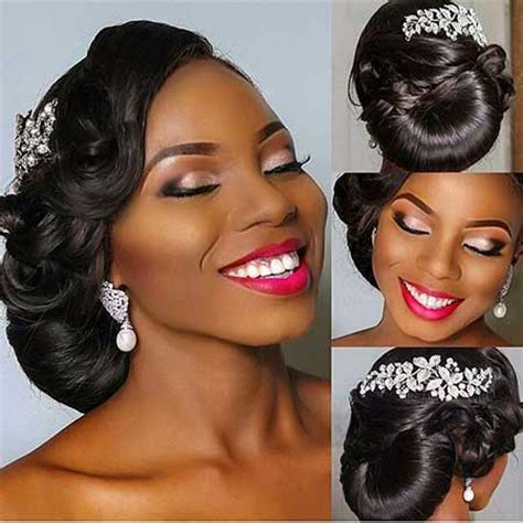 So here we are with 29 fantastic bridal hairstyles for you. 17 Super Updo Wedding Hairstyles for Black Women ...