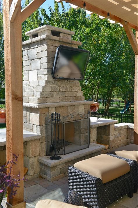 Kansas City Fireplace And Pergola Project Patio Kansas City By