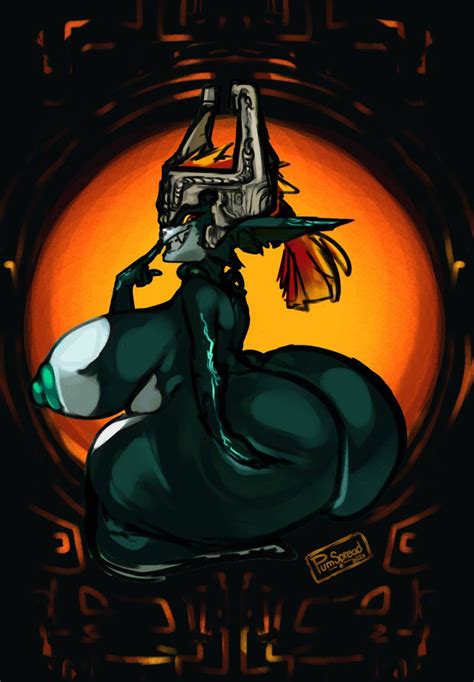 The Legend Of Zelda Hentai Imp Midna Nude Female Midna Naked Wide