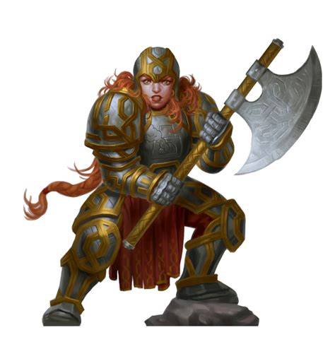 Female Dwarf Paladin Of Angradd Pathfinder 2e Pfrpg Dnd Dandd 35 5e