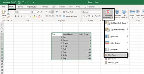 Row Colors In Excel