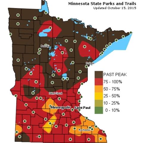 Heres Where To See Fall Colors This Weekend Mpr News