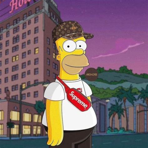 Free Download Supreme X Bart Simpson Wallpaper Hd For Android Apk