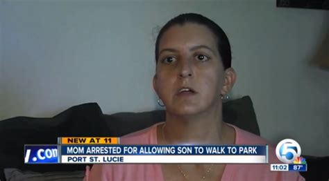 Florida Mother Arrested For Letting 7 Year Old Son Go To Park Alone