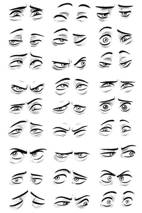 Extreme Eye Expressions In 2020 Eye Expressions Drawing Face