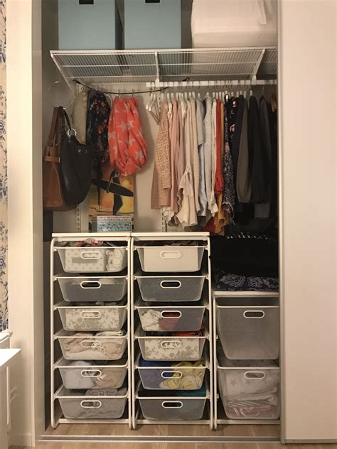 But make no mistake, we did have a couple complications, we did commit. Effective wardrobe design. Ikea Antonious and Pelly racks ...