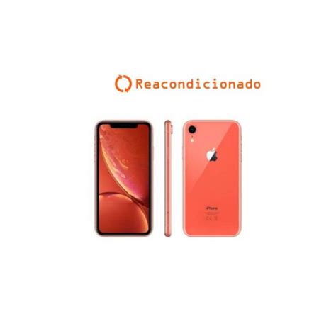 Iphone Xr 128gb Coral A1984 Reacondicionado Apple