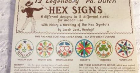 Amish Hex Signs And Their Meanings