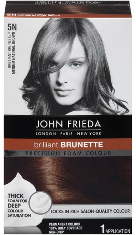 John Frieda Precision Foam Colour Brilliant Brunette Medium Natural