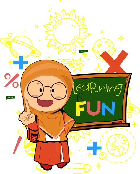 16 Konsep Terkini Gambar Kartun Siswa Sedang Belajar