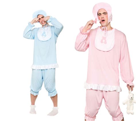 Cute Cry Babies Pink Or Blue Stag Night Fancy Dress Costume Sizes Osps