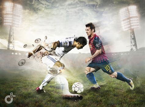 Leo Messi Vs Cristiano Ronaldo By Eska1303 On Deviantart