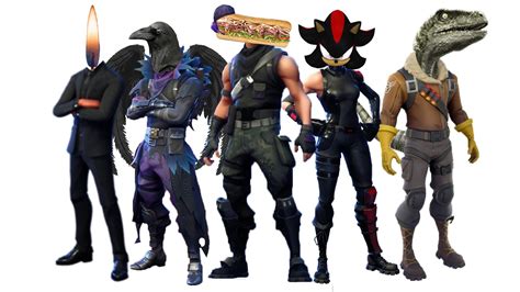 Any items released after season 5 do not belong on this list. Skin Concept Season 5: Literal Skins : FortNiteBR