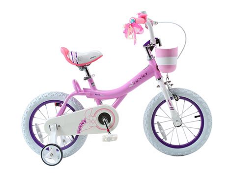 Royalbaby Jenny And Bunny Girls Bike With Basket And Training Wheels In