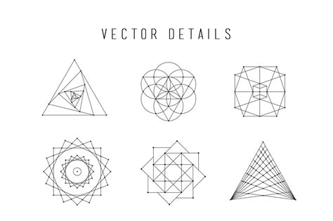 Sacred Geometry Vector Bundle Illustrations On Creative Market