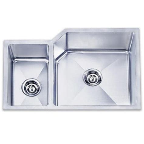 Undermount kitchen sinks are making a huge comeback because of the elegance and aesthetically pleasing looks they give off. Lada LD3020L Undermount 36 Inch Offset Double Bowl Kitchen ...