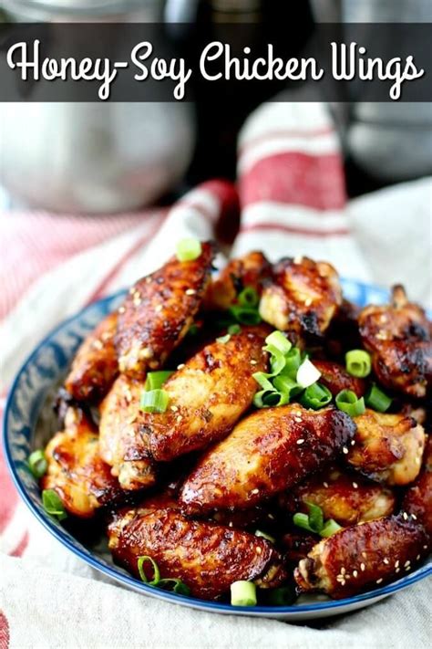 Chicken wing soy sauce brown sugar soy sauce. Honey-Soy Glazed Chicken Wings and The Jubilee Cookbook ...
