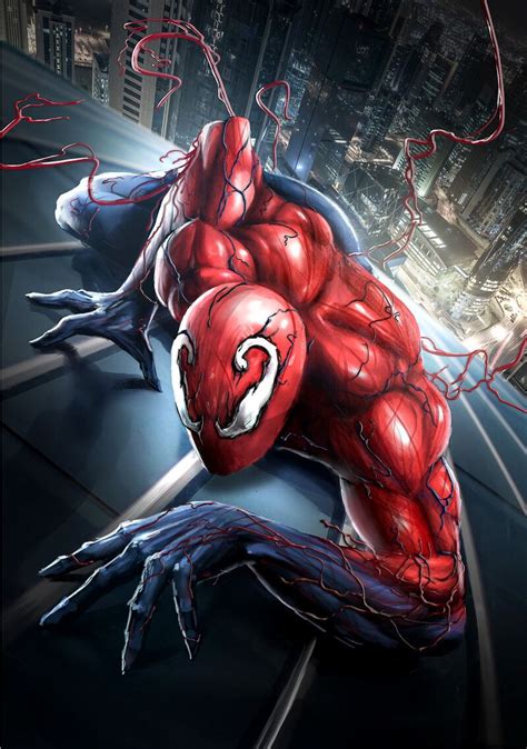 Toxin Dark Hearts Poster Concept Pol Lerigoleur Marvel Spiderman Art