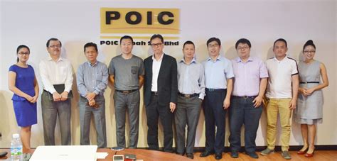 Meeting With China Grand Enterprises At Poic Sabah Sdn Bhd Poic Lahad