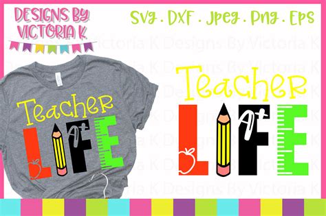 Teacher Life, School svg, SVG, DXF, EPS, PNG (115846) | SVGs | Design