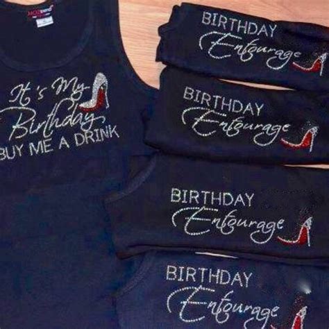 9 Adult Birthday Shirts Ladies Birthday Tank Tops Birthday