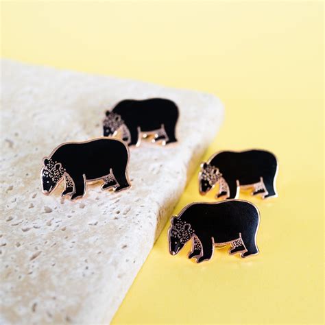 Bear Enamel Pin Finest Imaginary Pretty Pins Cute Pins Ts For