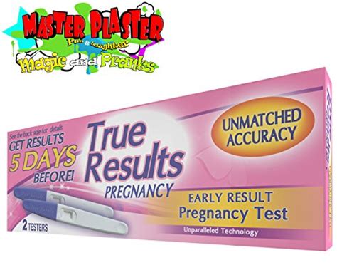 Prank Pregnancy Test Always Turns Positive 2 Pack By Master Plaster Prank A Lot