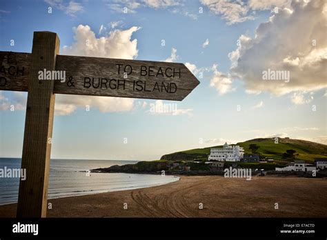 Burgh Island Bigbury On Sea South Devon England Uk Stock Photo Alamy