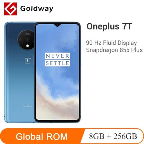 します Android Oneplus 7t 8gb 256gb Hd1900 Blueの通販 By むなかたs Shop｜アンドロイド