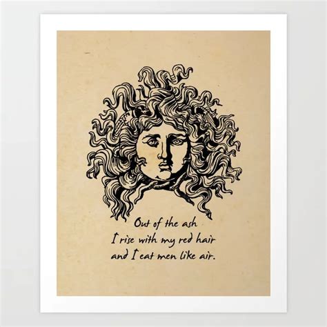 Buy Sylvia Plath Lady Lazarus Art Print By Fivepennystudio Worldwide