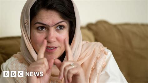 Afghan Peace Talks The Woman Who Negotiated With The Taliban Bbc News