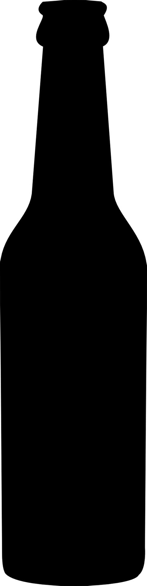 Long Neck Bottle Silhouette Clipart | i2Clipart - Royalty Free Public Domain Clipart