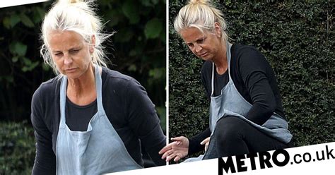 Ulrika Jonsson Gets To Grips With Weeds After Blasting Sexless Marriage