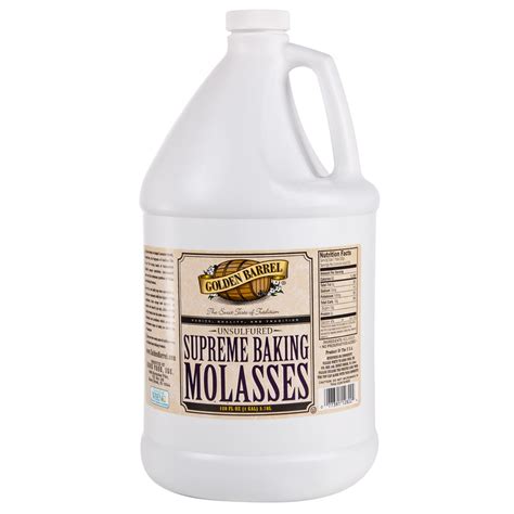 Golden Barrel 1 Gallon Sulfur Free Supreme Baking Molasses