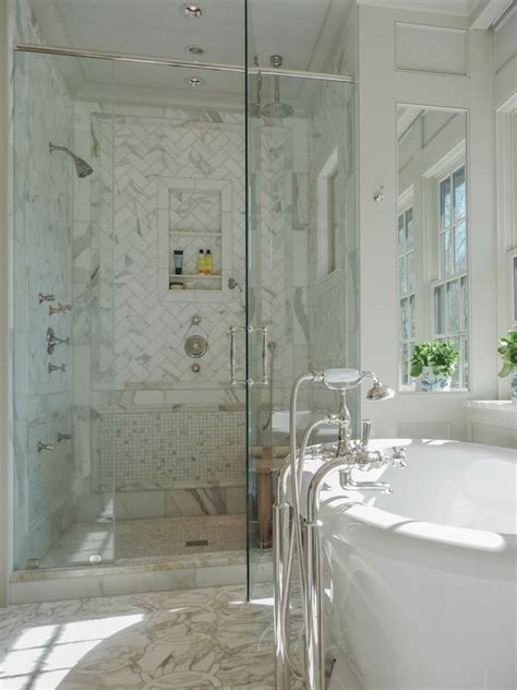 See more ideas about bathroom design, bathrooms remodel, master shower. Master Bath Shower Ideas - Transitional - bathroom ...
