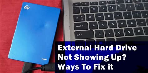 External Hard Drive Not Showing Up 8 Ways To Fix It Keepthetech