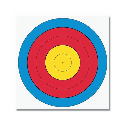 Professionelle zielscheiben, targets für ihr luftgewehr, ihre luftpistole. Target Face - FITA - 80 cm Center (Distance 30 m), 0,90