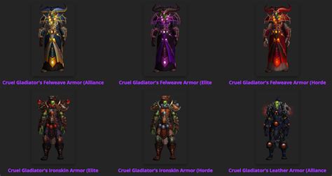 Wowhead Transmog Sets Updated For Patch Wowhead News