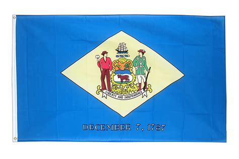 2x3 Delaware Flag Royal Uk